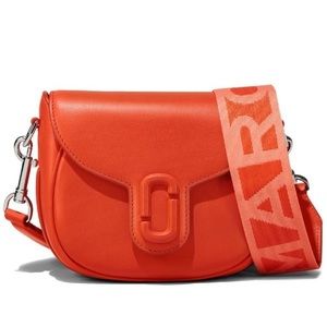 Marc Jacobs Saddle Crossbody small Orange NEW